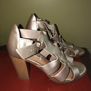 Gold heels, American Eagle, size 7.5